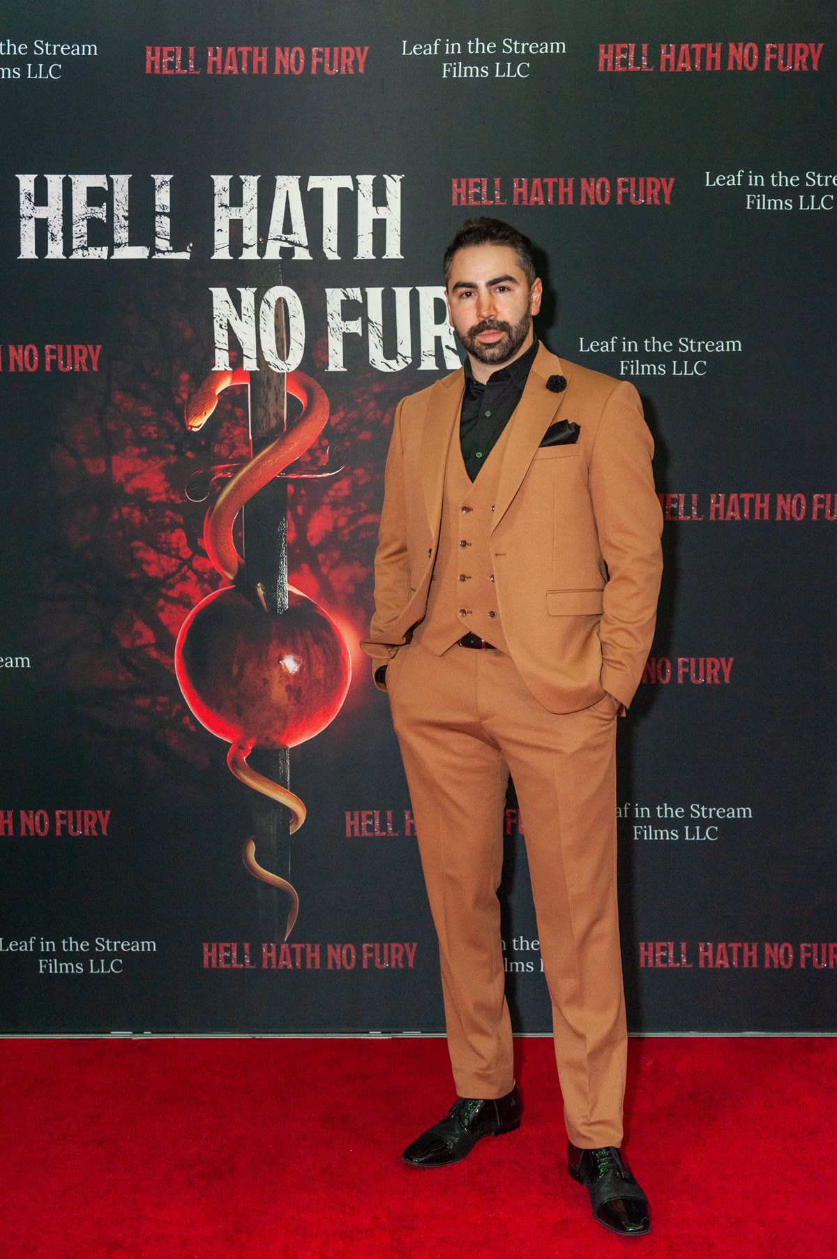 Rustam Vekilov at the Hell Hath No Fury premiere